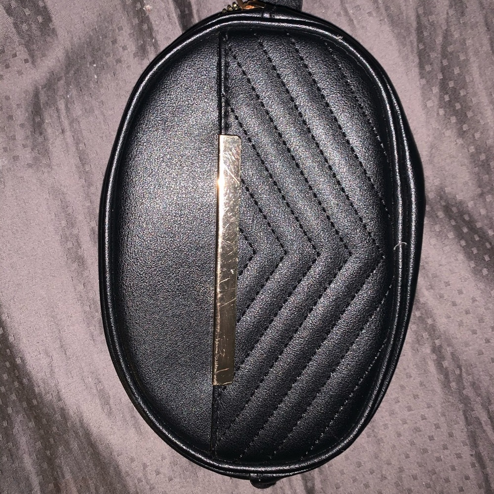 Leather Black Waistbag